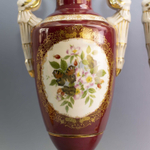 Парные винтажные вазы