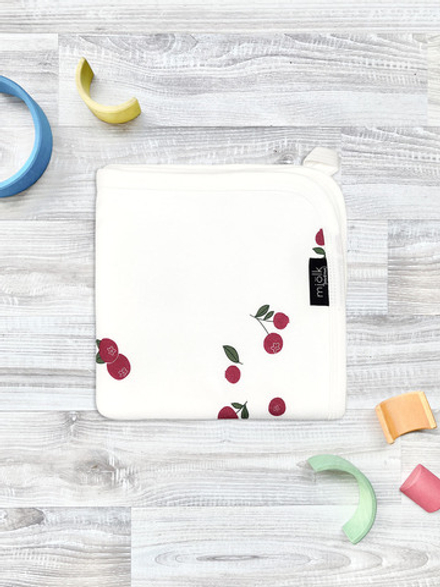 Двусторонний плед Mjölk Брусника