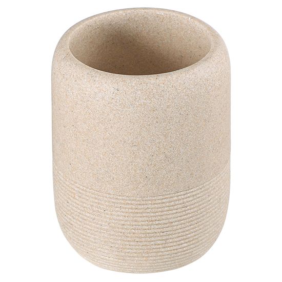 Стакан для зубных щеток loup, бежевый