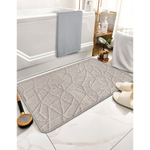 Набор ковриков д/ванной  Shahintex PP 60*100+60*50 перламутр (01)