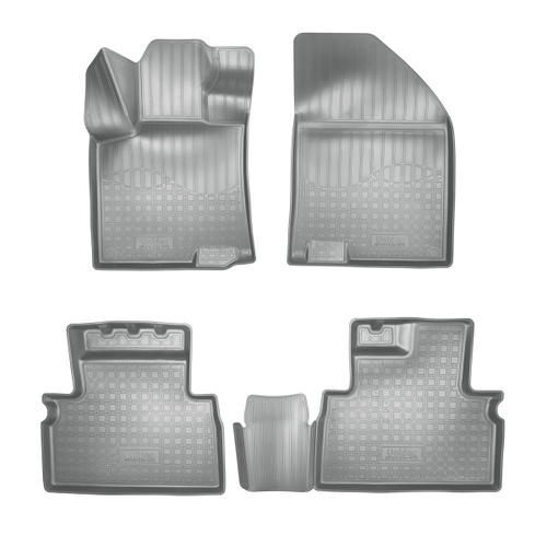 Ковры в салон Norplast/Unidec для Geely Coolray (2019-), Серый, SX11, SX11 рестайлинг, арт.NPA11-C24-570-G