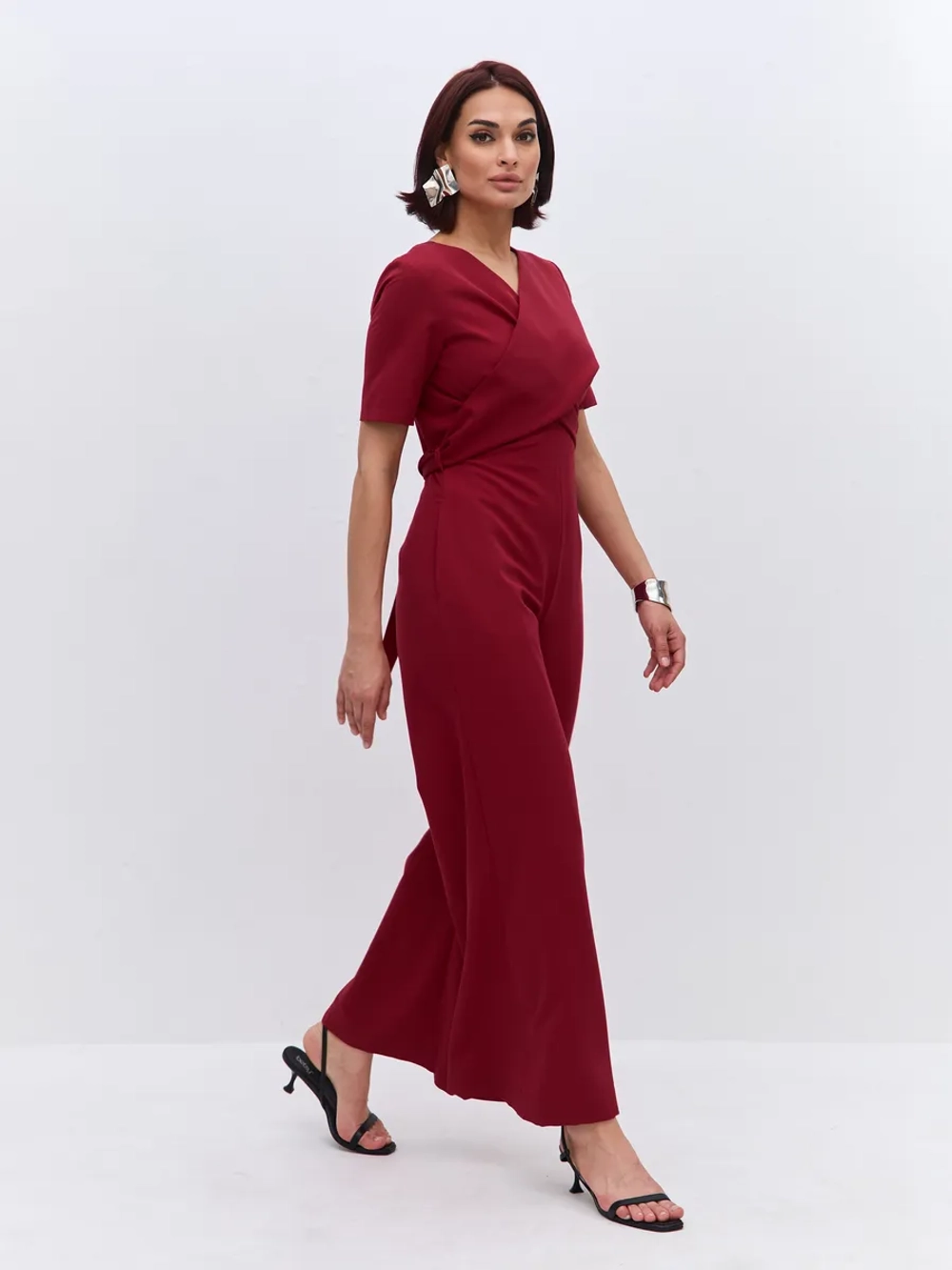 Комбинезон брючный вечерний праздничный