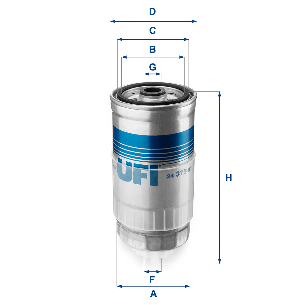 UFI - 2437901-UFI - Fuel Filter