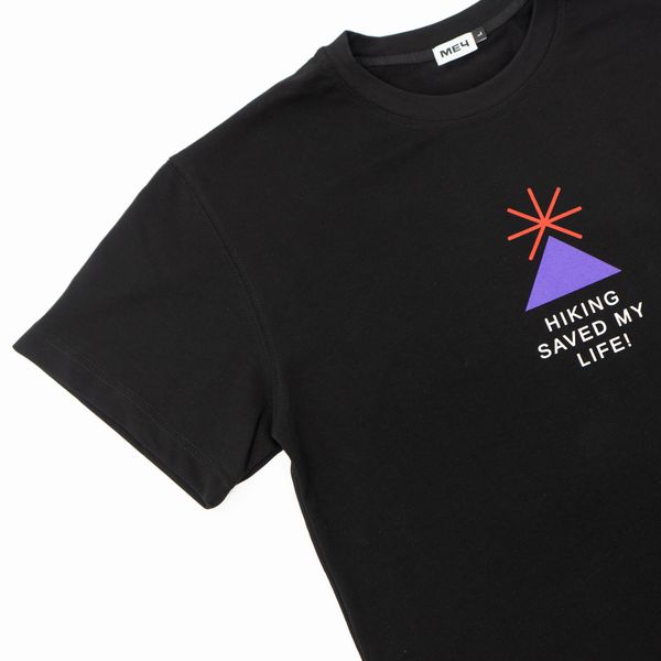 Футболка Hiking Черная - фото 2