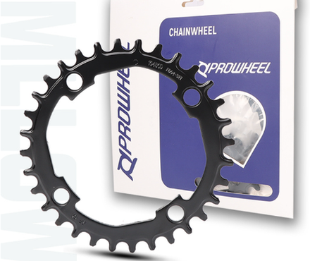 Звезда передняя Prowheel 32Т, на 4-х лапку, BCD104мм, Хромомолибденовая сталь 119гр