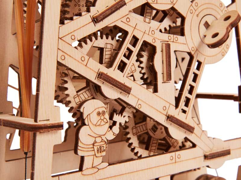 Механический 3D-пазл из дерева Wood Trick Механическая мельница