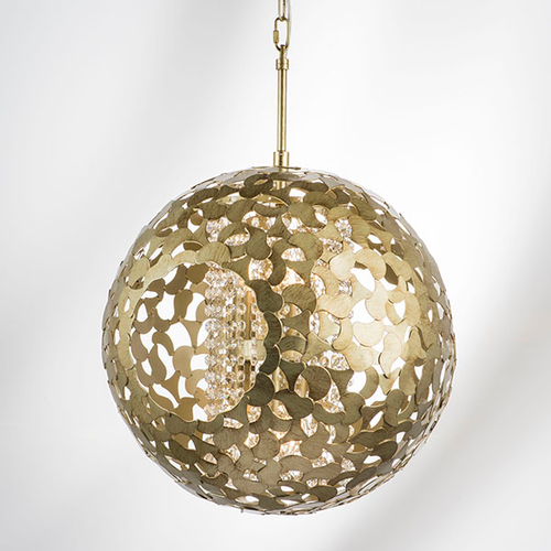 727061 Люстра VERONA 6х40W E14 ЗОЛОТО/ПРОЗРАЧНЫЙ