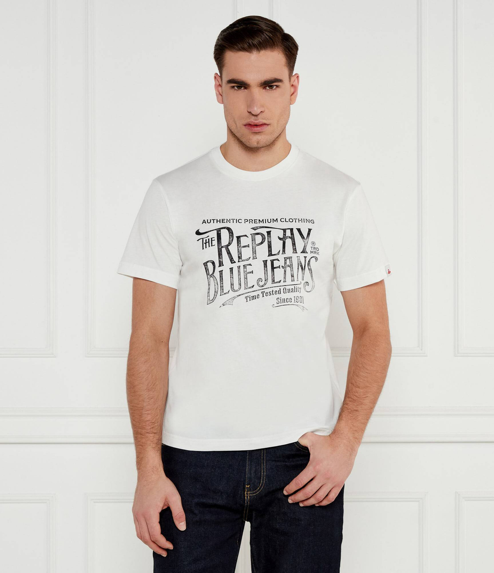 Футболка Replay - белый(M3042 .000.2660)