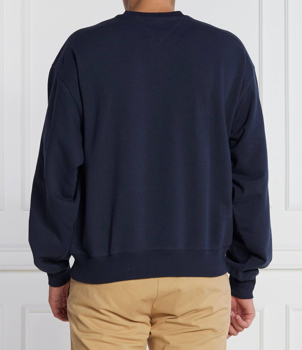 Худи BOXY SIGNATURE CREW Tommy Jeans - темно-синий(DM0DM17784)