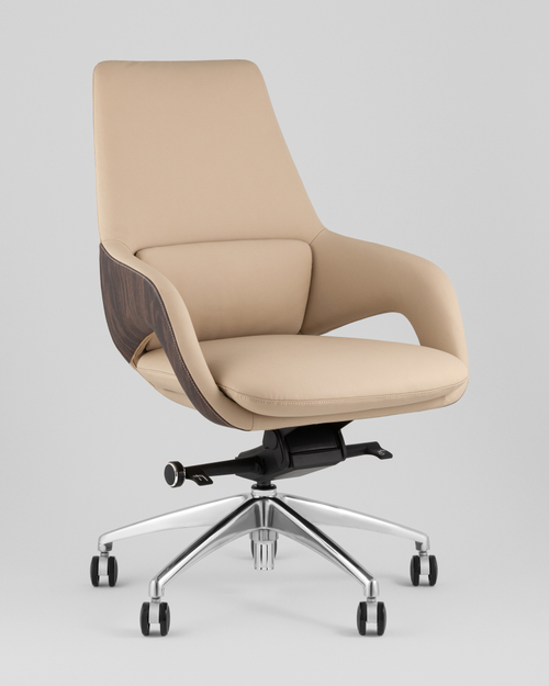 Кресло офисное TopChairs Reign бежевый