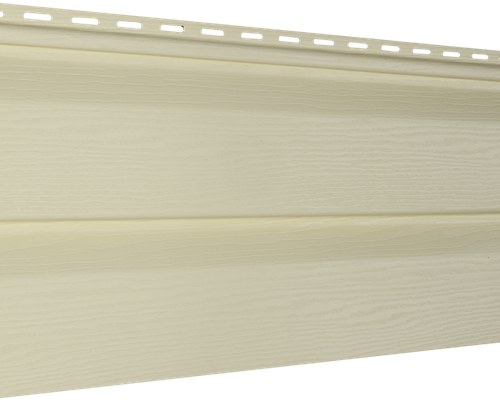 Виниловый сайдинг Корабельный брус Кремовый