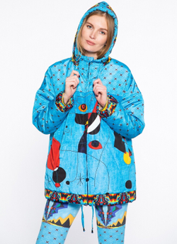 Куртка "Миро", по мотивам абстрактной живописи Жоан Миро