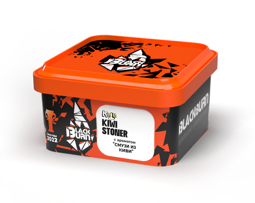 М. Табак для кальяна BlackBurn Kiwi Stoner (Смузи из киви), 200г.