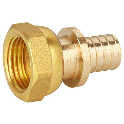 Переходник Gappo с накидной гайкой латунный 25-G 3/4"