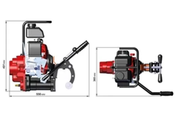 Зенковка Karnasch Ø10,4 мм с покрытием Blue-Tec, 90°, арт. 40.3045-0104