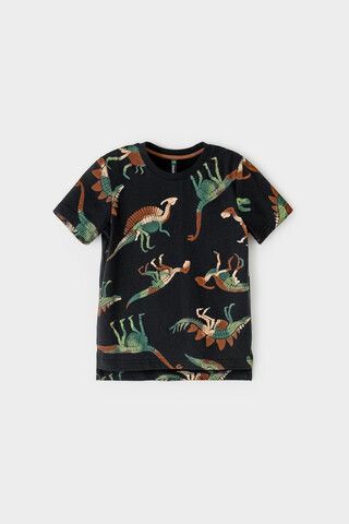 фуфайка  для мальчика  КР 301858/черный,динозавры