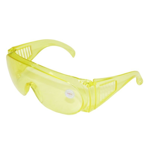 Очки защитные  желтые  из монолинза поликарбоната TOOLBERG (Лакра) 2803004