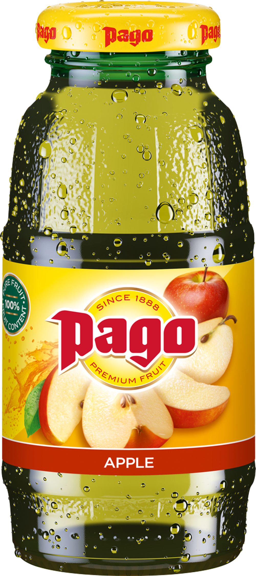 Сок Pago Яблоко, Glass 0,2 л.