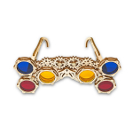 Стимпанк очки-гогглы "треугольник" от EWA - Купить недорого, деревянные конструкторы в моем городе, 3D пазлы и сборные модели