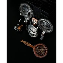 Стрейнер барный нерж. 19,3 см d 10,3 см Череп Luxury Skull B'Guys P.L.- Barbossa