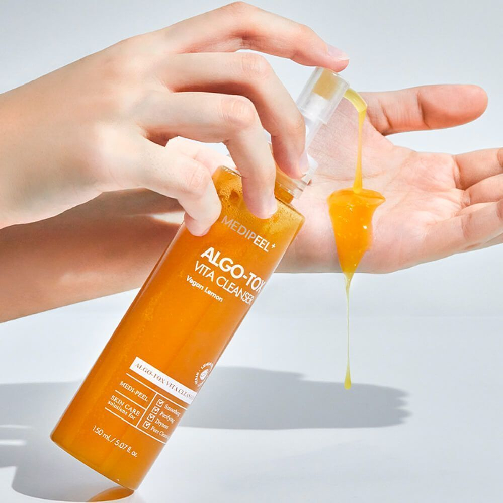 Medi-Peel Algo-Tox Vita Cleanser глубокоочищающий гель с витаминным комплексом