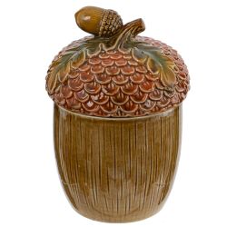 GAEM Емкость для сыпучих продуктов "Жёлудь", 700 мл, L13 W13 H18 см, 2в.