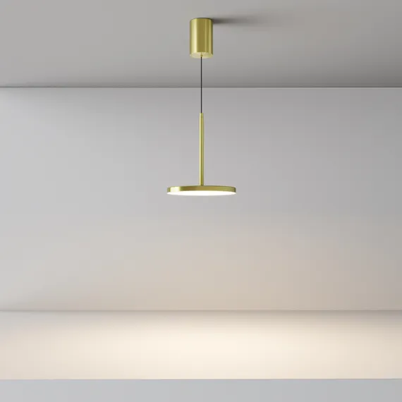 Подвесной светильник Плато / Plato 3000К 12Вт Maytoni p076pl-l12w3k-bs