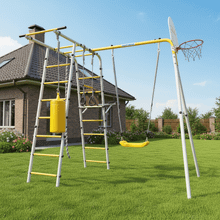 ROMANA Спорт (желтый/серый) (с пластиковыми качелями)