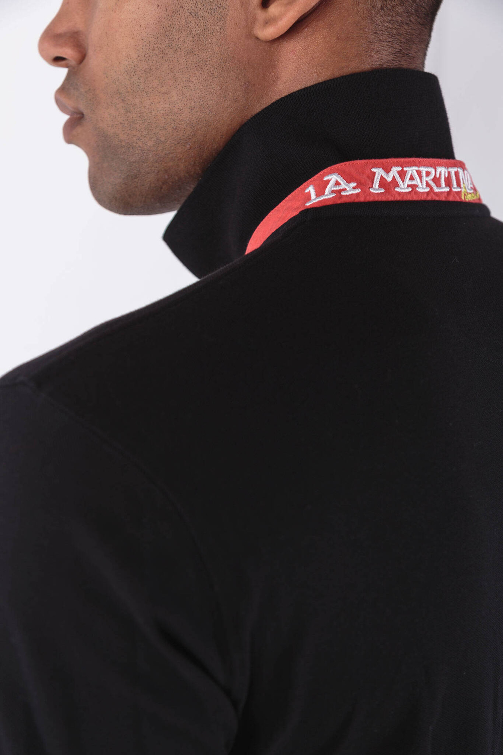 поло manley La Martina - черный(CCMP04 PK001)