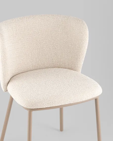 Стул Fluit, бежевый, бежевые ножки