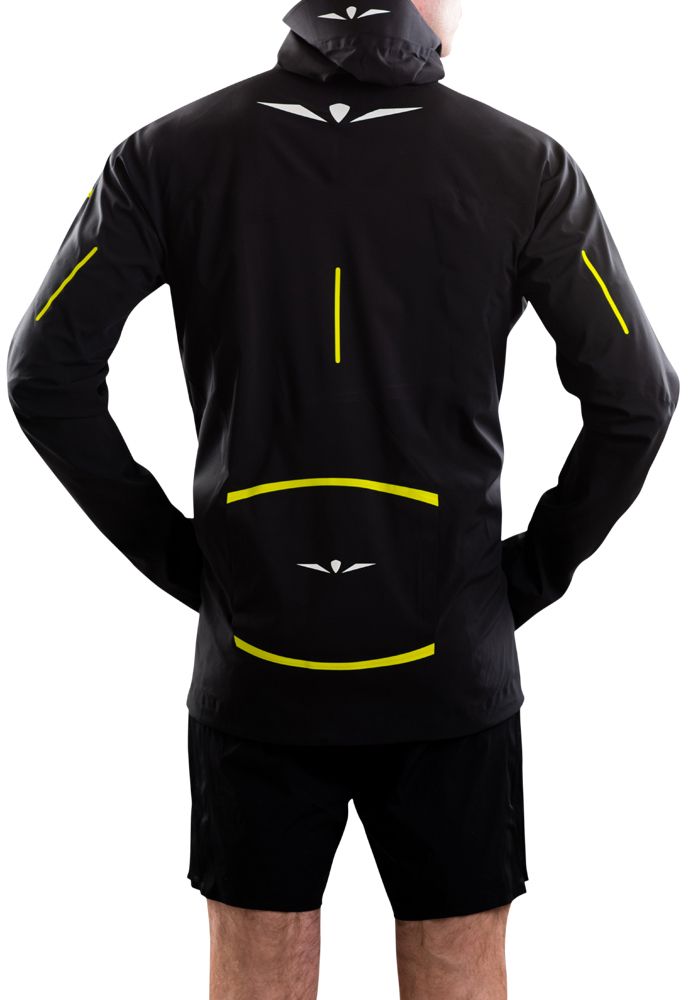 КУРТКА МУЖСКАЯ RAIN JACKET 25K WR / 35K MVP | BLACK YELLOW