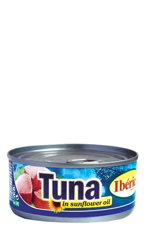 Тунец в подсолнечном масле "Iberica" ж/б 160 г