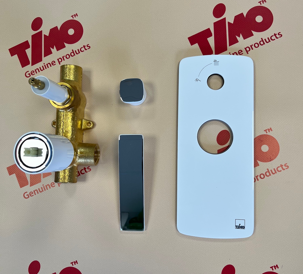 Душевая система встроенная Timo Helmi SX-4069/00-16SM хром-белый