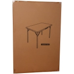 Стол кемпинговый складной MC-2813, 60*70*90 см, каркас: алюминий