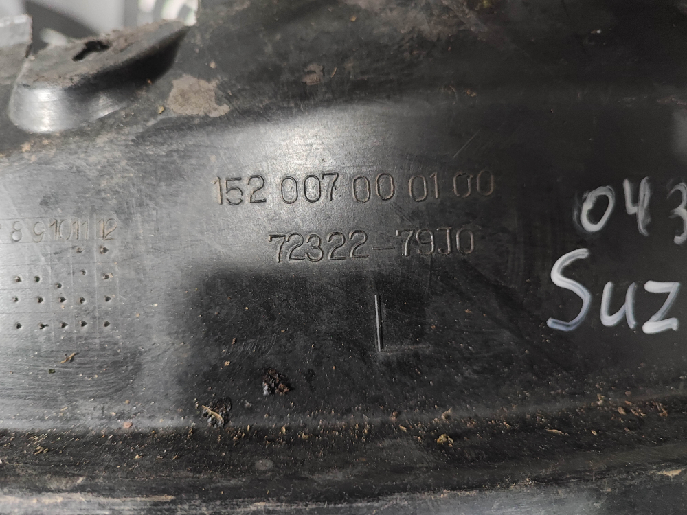 Подкрылок передний левый Suzuki SX4 1 06-14 Б/У Оригинал 7232279J0