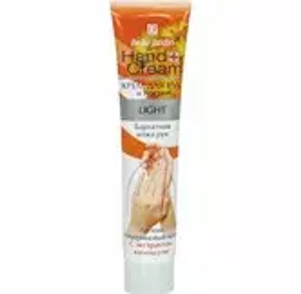B.J.Hand cream Крем для рук и ногтей Light Бархатная кожа рук с экстрактом КАЛЕНДУЛА, легкий 125мл*12*48