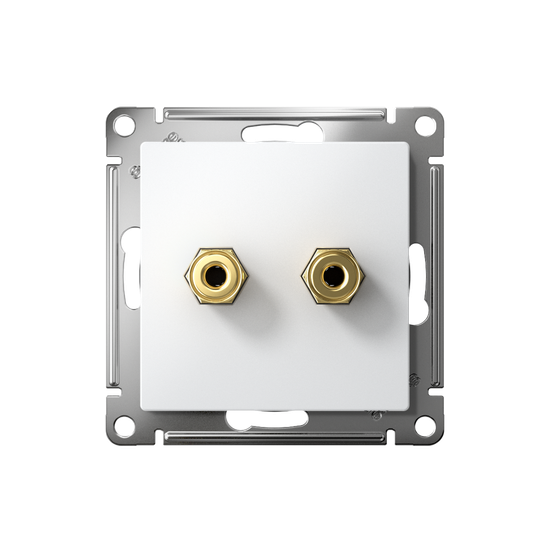 Розетка аудио 2-м AtlasDesign бел. SE ATN000187