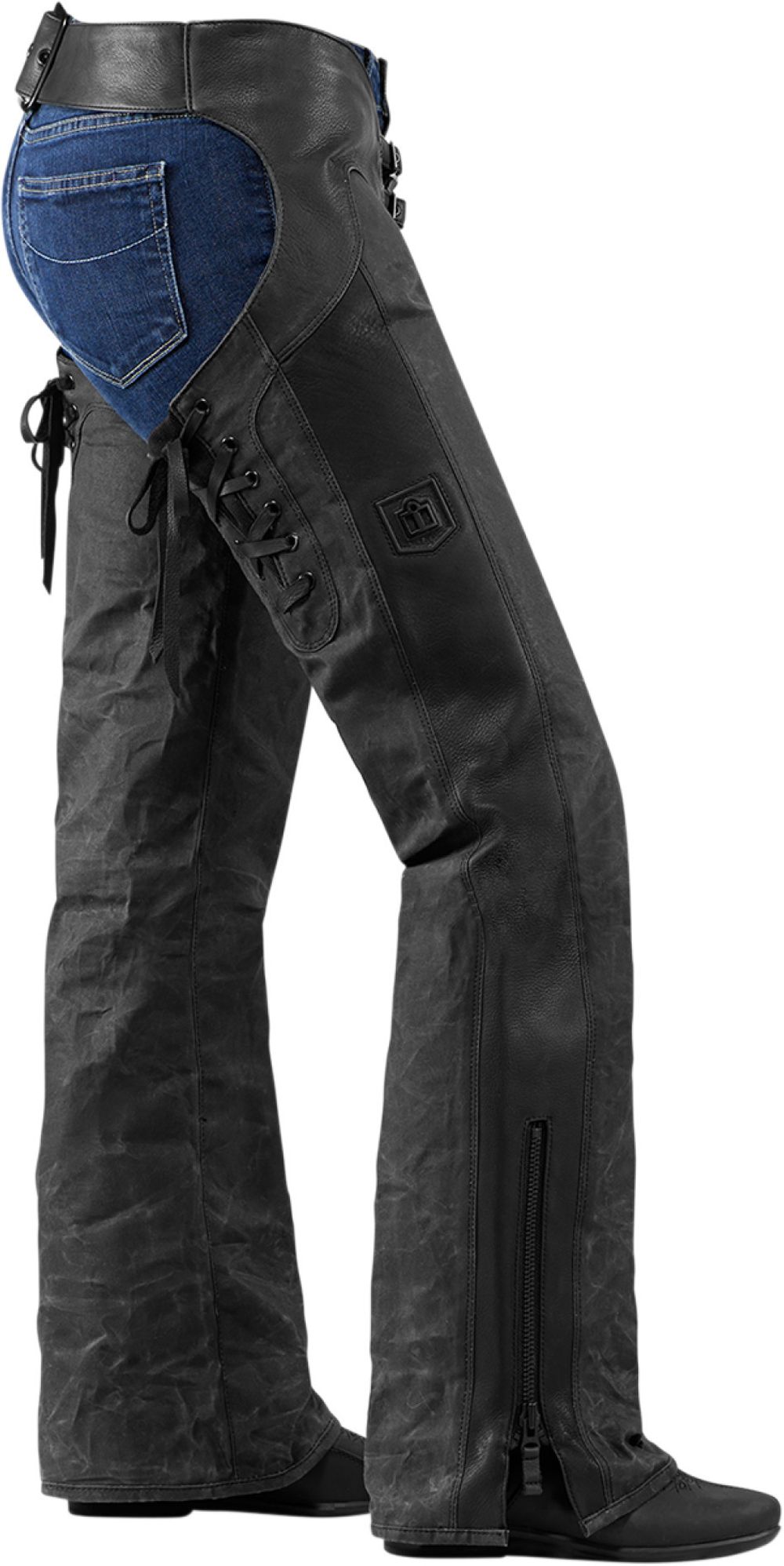 ICON 1000 HELLA CHAPS (женские, джинсы + кожа)