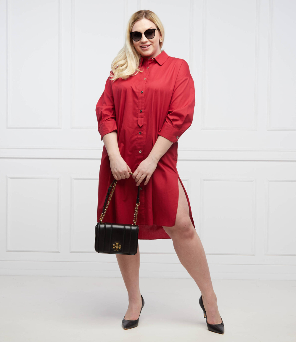 платье duca plus size Persona by Marina Rinaldi - бордовый(1222032)