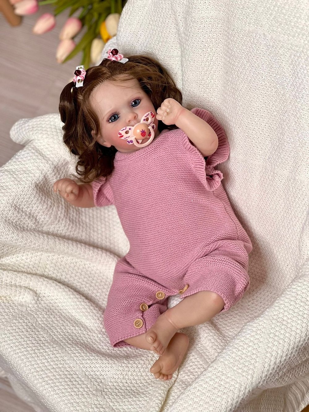 Кукла Реборн мягконабивная 48см (FA-850)