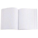 Тетрадь 48л., А5, клетка, Alingar "Пёрышко(NEON)", скрепка, мелованный картон (стандарт), soft touch, блок офсет, 4 дизайна в пленке т/у