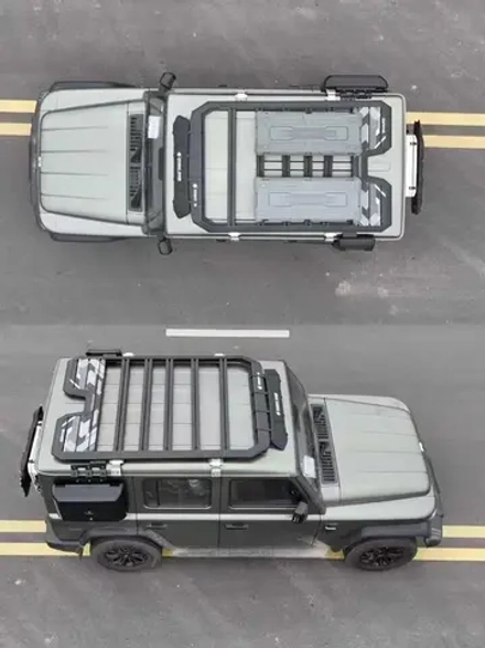 Платформа на крышу с лестницей и ящиком для BAW 212 T01 2024+ Багажник ны крышу Боковая лестница Ящик хранения