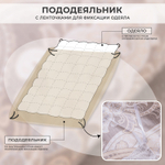 Комплект постельного белья Делюкс Сатин 100% хлопок на резинке LR642