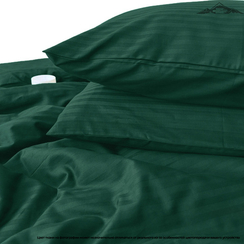 Сатин-страйп " Изумруд" | ш.240 см | 130 г/м² | хлопок-100%