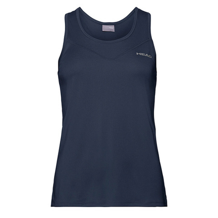 Майка женская HEAD Easy Court Tank Top 814560-DB-XL, размер XL, темно-синяя