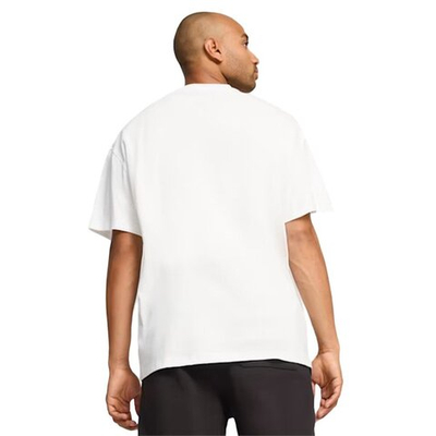 Баскетбольная футболка Puma Banned from TV T-shirt White