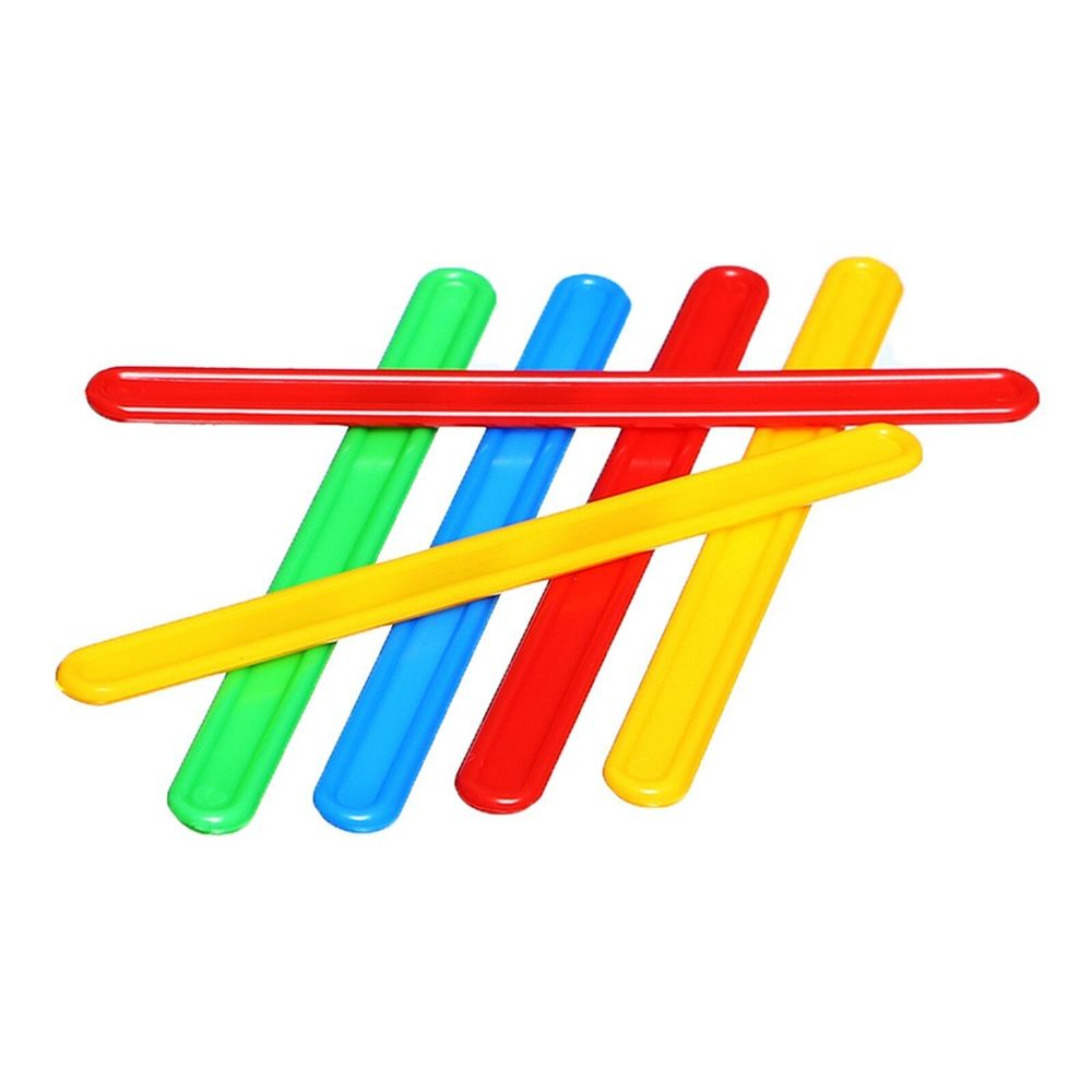 Счетные палочки СТАММ (50 штук) многоцветные, в пластиковом пенале, СП04