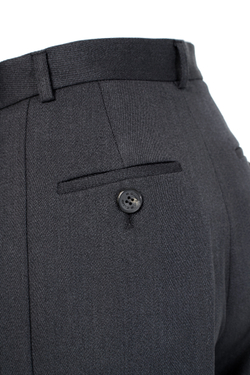 “New money” Широкие брюки из натуральной шерсти.