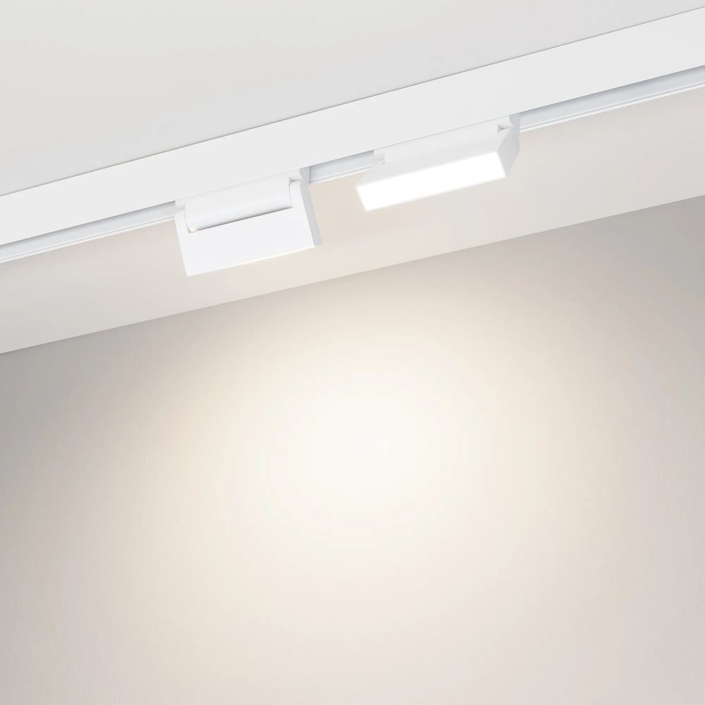 Светильник MAG-ORIENT-FLAT-FOLD-S195-6W Day4000 (WH, 80 deg, 48V, DALI) (Arlight, IP20 Металл, 5 лет) 035853