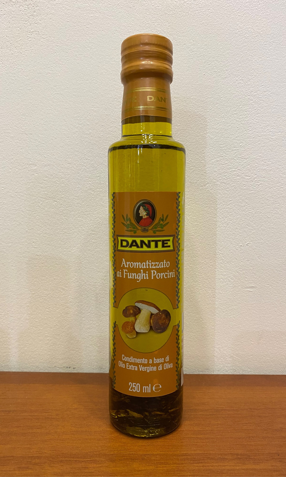 Масло оливковое Dante Белые Грибы Extra Virgin 250 Италия